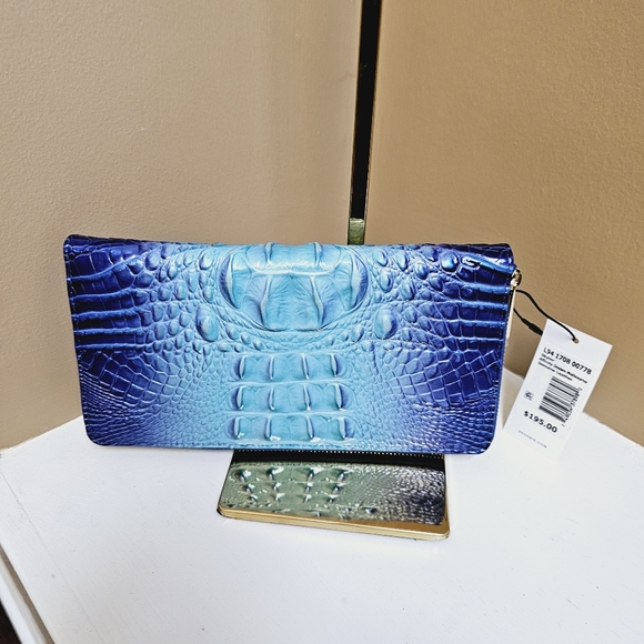 NWT Brahmin Affinity Ombre Melbourne Skyler Clutch - Picture 15 of 16